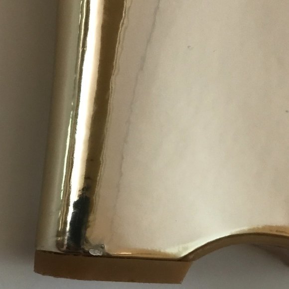 Gianni Bini Gold Beaded Platform Heels - Picture 7 of 14